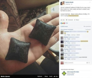 GoRiau Mahasiswi Beli 2 Bantal Lewat Online, Ternyata Ini yang Diterimanya