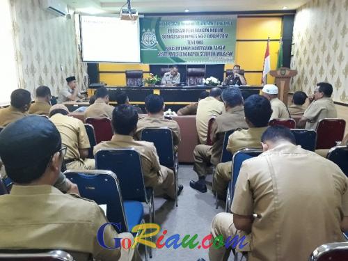 Kejari Kuansing Sosialisasi PTSL ke Aparatur Desa