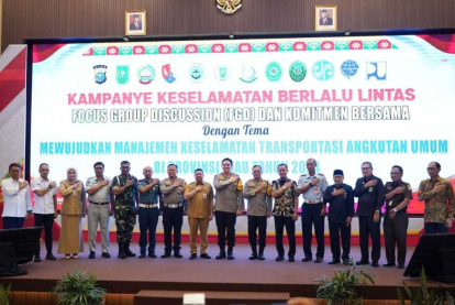 Polda Riau Gelar FGD Manajemen Keselamatan Berlalulintas