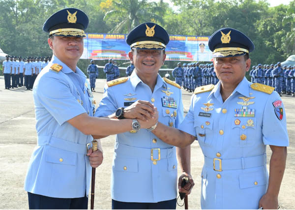 Marsma TNI Ian Fuady Resmi Sandang Jabatan Danlanud RSN Pekanbaru