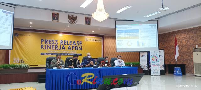 Penerimaan Pajak DJP Riau Capai Rp10,68 Triliun pada Triwulan II 2022