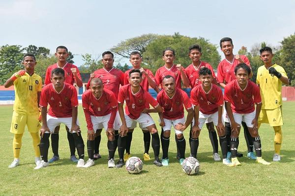 Timnas Sepakbola CP Indonesia Siap Pertahankan Gelar Juara di ASEAN Para Games 2022 Solo