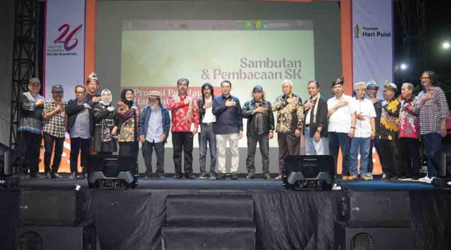 Hari Puisi Indonesia yang Resmi Ditetapkan Ternyata Mulai Digagas 13 Tahun Lalu di Pekanbaru Riau