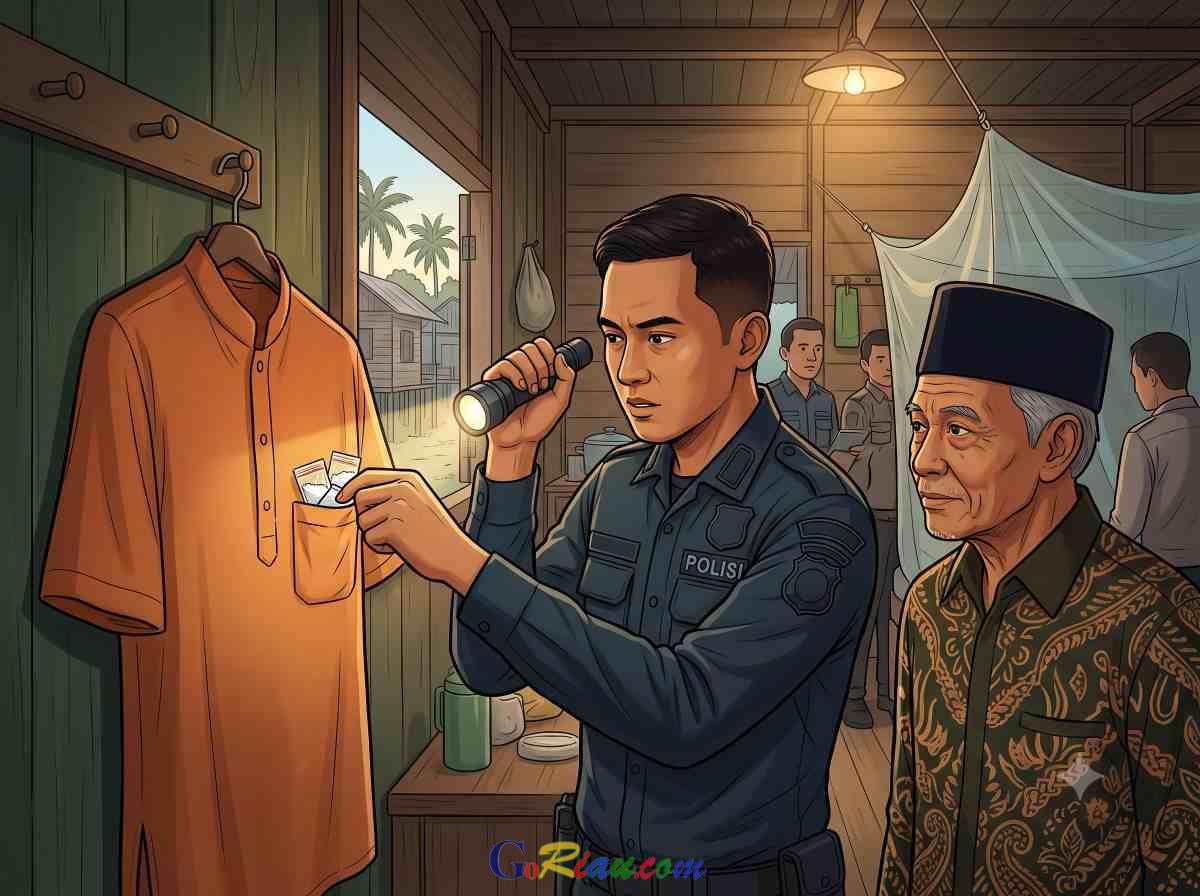 Diduga Edarkan Sabu, 4 Warga Selatpanjang Diperiksa Satresnarkoba