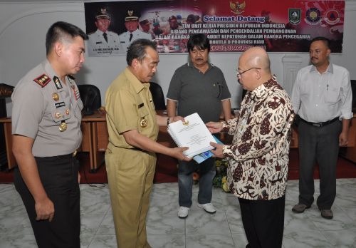Tim UKP Audit Kepatuhan Pencegahan Karhutla 16 Perusahaan di Riau
