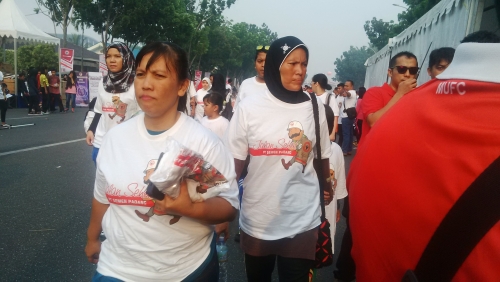 Meriah, Gerak Jalan Santai Semen Padang untuk Konsumen yang Digelar di Pekanbaru