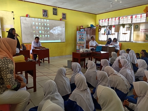 Tekan Angka Kasus Rabies di Mandau, Dinas Pertanian Bengkalis Taja Sosialisasi ke Sekolah