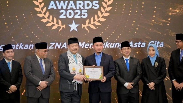 Wali Kota Pekanbaru Agung Nugroho Raih Penghargaan Baznas Awards 2025