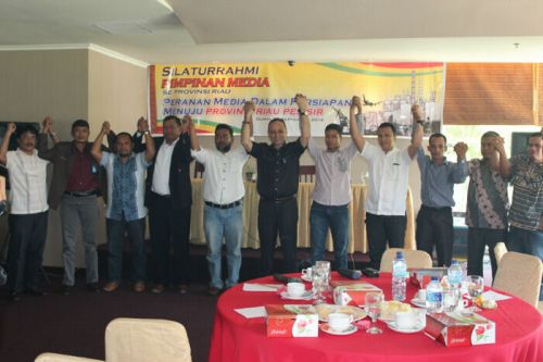 Pimpinan Media Massa Deklarasikan Forum Percepatan Pembentukan Provinsi Riau Pesisir