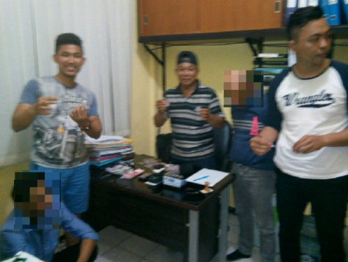 Diduga Oknum Polisi Gadungan, Bandar Sabu Ditangkap Paminal Polresta Pekanbaru