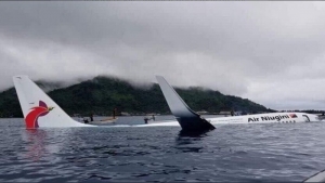 GoRiau Pesawat Air Niugini Jatuh ke Laut, Begini Nasib Puluhan Penumpangnya