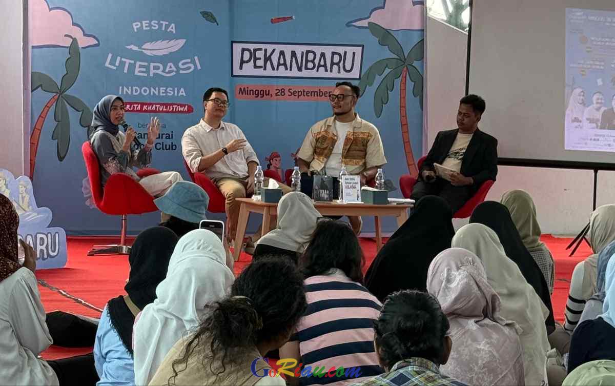 Pesta Literasi Indonesia 2025 di Pekanbaru Angkat Isu Quarter Life Crisis