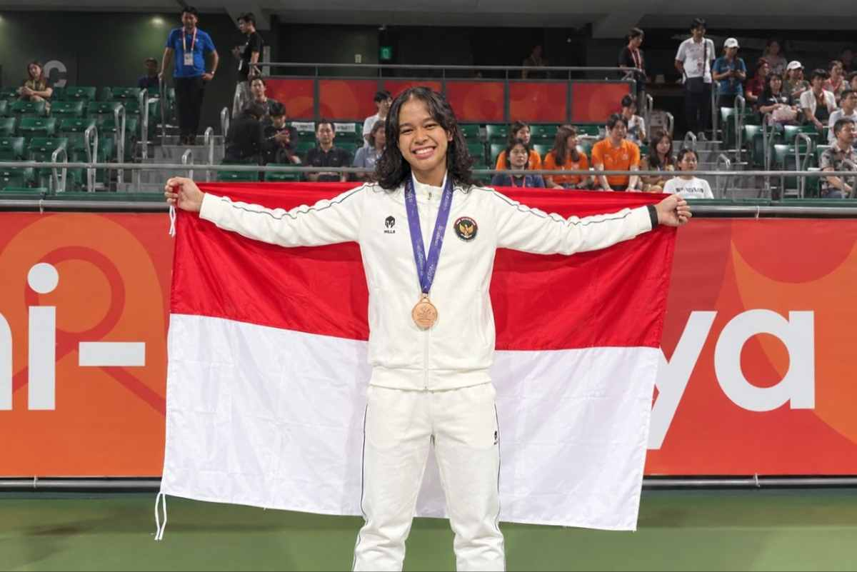 Bungkam Tuan Rumah Jepang, Mahasiswi Unilak Asal Meranti Rebut Perunggu Asian Games 2026