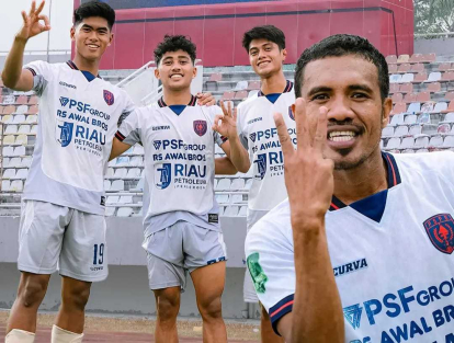 GoRiau Epic Comeback di Jakabaring! PSPS Pekanbaru Bungkam Sumsel United 2-1, Tembus Tiga Besar