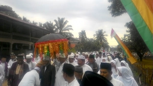 Ribuan Jemaah Tariqat Naksabandiyah se-Riau Padati Acara Tawajuh Akbar di Tanjung Kampar