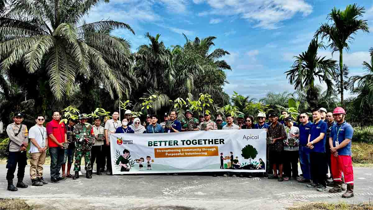 Apical Rayakan RGE Founder’s Day dengan Berbagai Inisiatif Sosial dan Lingkungan di Dumai