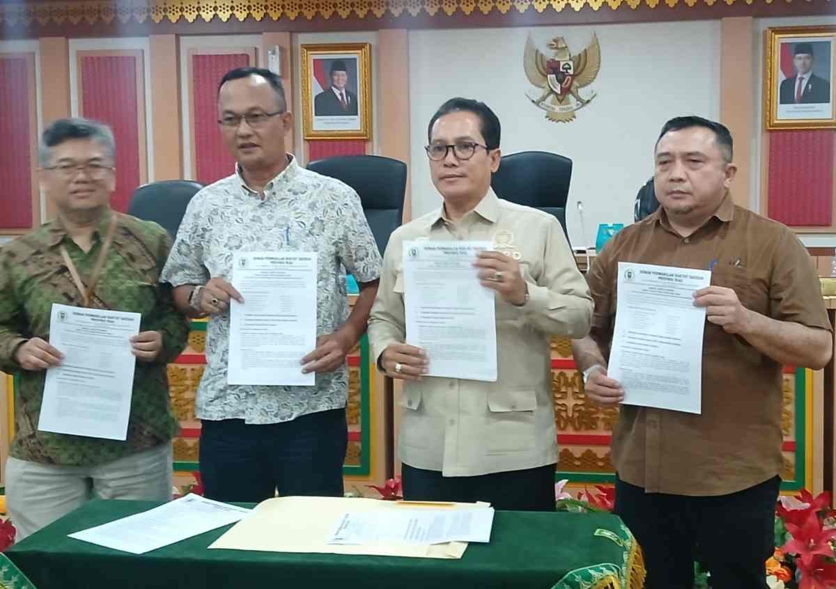 DPRD Bahas Jalan Rusak Tapung, PT Sinar Mas Group Siap Berkontribusi dan Gandeng Perusahaan Lain