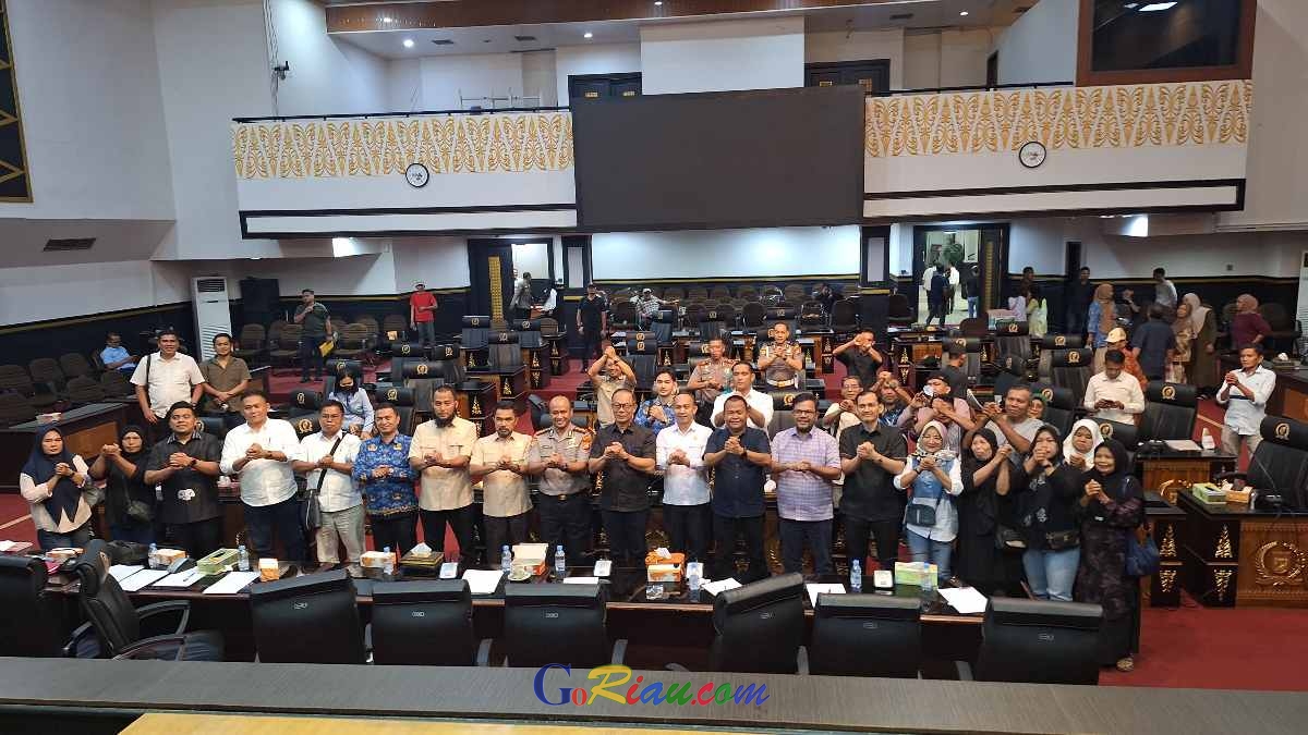 Kapolresta Pekanbaru Hadiri RDP Sengketa Meranti Pandak, DPRD Pertanyakan Penerbitan HGB