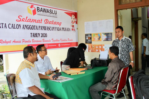 Sampai 3 Desember, Lowongan Panwascam Dibuka di 9 Kabupaten/Kota Provinsi Riau