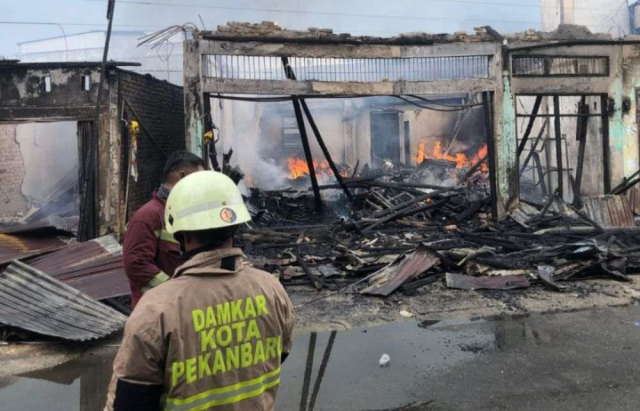 Angka Kebakaran Capai 154 Kasus, DPKP Pekanbaru Minta Warga Tingkatkan Kewaspadaan