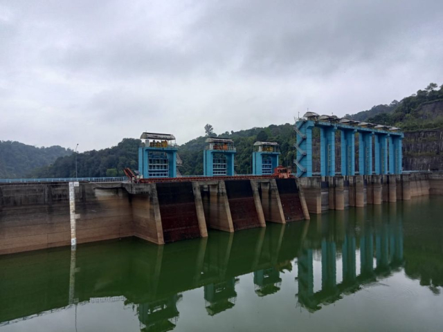 Elevasi Waduk PLTA Koto Panjang Kampar Naik 10 Cm tapi Masih pada Low Water Level