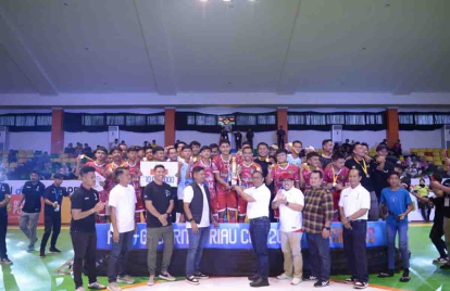 GoRiau Bengkalis Juarai Final Gubernur Riau Cup 2024 Lewat Adu Penalti