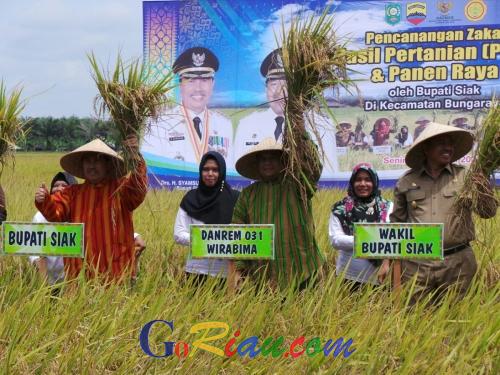 Perdana Canangkan Zakat Pertanian di Indonesia, Baznas Siak Kembali Jadi Percontohan