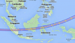 GoRiau Ini Daerah-daerah di Indonesia yang Dilintasi Gerhana Matahari Total 9 Maret Nanti, Mulai dari Mentawai 07.19 WIB