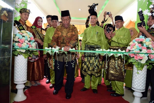Diresmikan Plt Gubernur, YLPI Riau MIliki Gedung Baru Dua Lantai di Kampus UIR