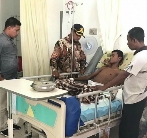 Prihatin Dengan Kondisi Salambe yang Terbaring di RSUD Arifin Ahmad, Askab PSSI Meranti dan Sago Oldstar akan Mengadakan Laga Amal