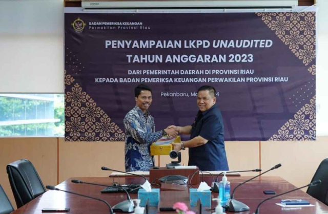 LKPD Pemprov Riau 2023 Diserahkan Ke BPK, Ini Kata Pj Gubri