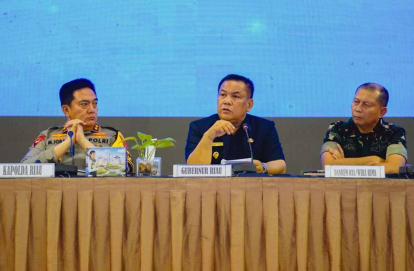 GoRiau Pj Gubernur Riau Berharap Seluruh Jajaran Ikut Amankan Arus Mudik