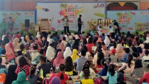 1.500 Pelajar SD se-Kota Pekanbaru Ramaikan Grand Final HiLo School Drawing Competition 2018