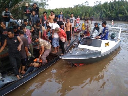 Dua Speedboat Bertabrakan di Perairan Inhil, Satu Orang Tewas
