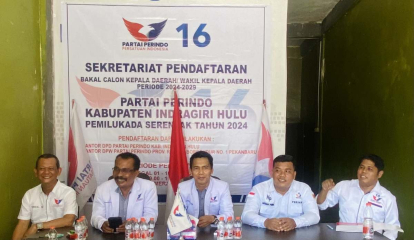 Bermodal 2 Kursi di DPRD, DPD Perindo Inhu Buka Pendaftaran Bakal Calon Bupati dan Wakil Bupati 2024