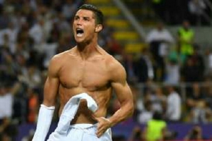 GoRiau Begini Wujud Kegembiraan Ronaldo Setelah Tendangannya Pastikan Madrid Juara Liga Champions