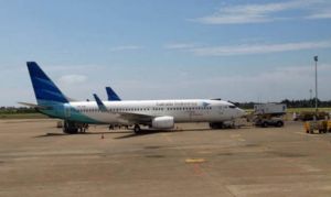GoRiau Penumpang Sepi, Garuda Hentikan Penerbangan dari Pekanbaru ke Medan, Batam dan Padang