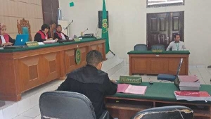 GoRiau JPU Tuntut Ketua PPK Pangkalan Kuras Satu Bulan Penjara Kasus Pidana Pemilu di Pelalawan Riau