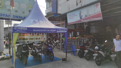 Pameran Motor Yamaha di Marpoyan Swalayan Pekanbaru, Nikmati Berbagai Promo Terbaik