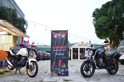 Ajak Nongkrong Puluhan Bikers, Capella Honda Riau Bagi-bagi Resep Modifikasi CB150 Verza dengan Budget Ekonomis