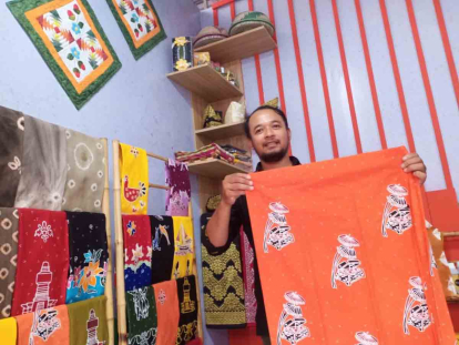 GoRiau Batik Ikon Riau Masuki Pasar Jawa