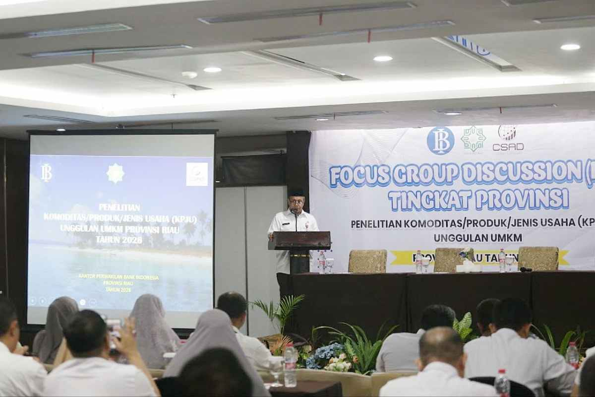 Pemprov Riau Jadikan Riset KPJU Senjata Baru Dongkrak Daya Saing UMKM