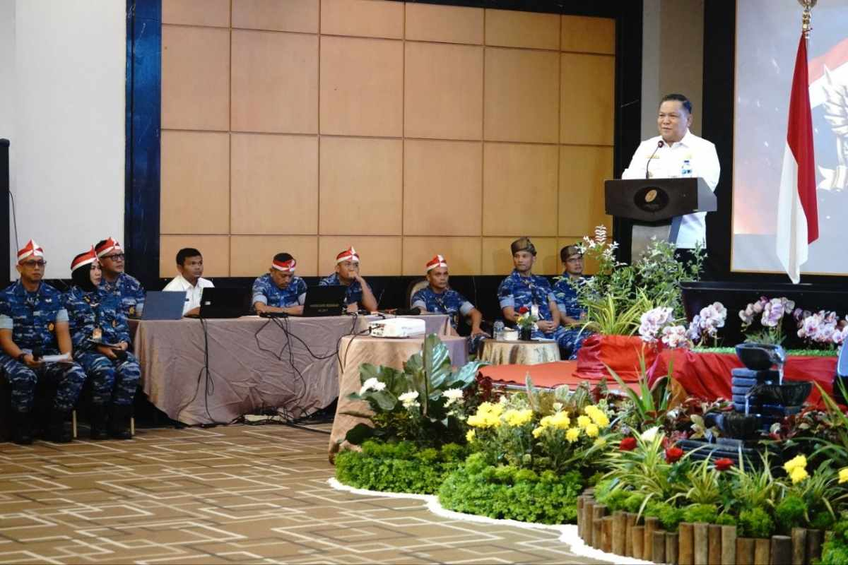 Beri Pembekalan Pasis Seskoau di Pekanbaru, SF Hariyanto Tekankan Sinergi Lintas Institusi