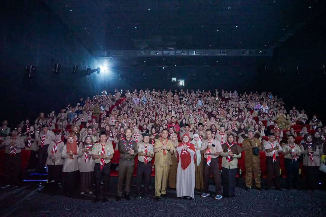 Edukasi Karakter Generasi Muda, Pemkot Pekanbaru Ajak Pelajar Tonton Film Pramuka