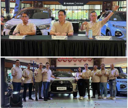 Bawa Fitur Kamera 360, Suzuki XL7 Hybrid Resmi Meluncur di Riau