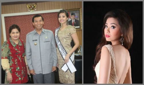 Wakili Indonesia pada Ajang Miss Grand International, Wanita Cantik Asal Pekanbaru Ini Minta Restu Walikota