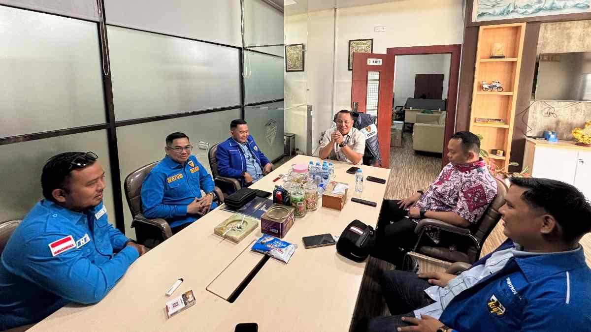 Kawal Perkara PT Musim Mas, KNPI Audiensi ke Polda Riau