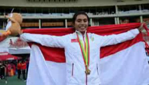 Mengejutkan, Atlet Lompat Jauh Maria Londa Sumbang Emas untuk Indonesia