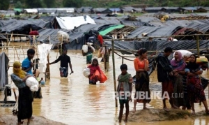 GoRiau Sudah Lebih Setengah Juta Muslim Rohingya Mengungsi ke Bangladesh
