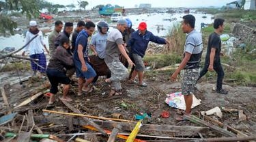 Ketinggian Tsunami di Palu dan Donggala 6 Meter, Bocah 8 Tahun Selamat karena Tersangkut di Atap Rumah